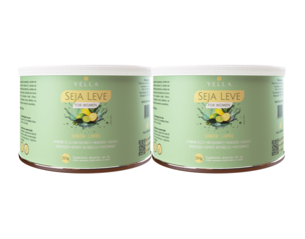 2 Unidades Yella - Sabor Limão